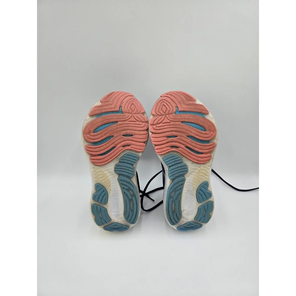 Brooks Glycerin 22 Womens Size 9 2E Running Shoes‎ Navy Purple Blue Coral